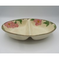 Franziskaner Dessert Rose 10 3/4 "Geteilte Veg-Teller von ChinaFind2021