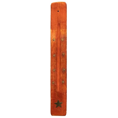 Chinchilla® Räucherstäbchenhalter aus Holz Stern | Entspanntes Räuchern in stilvollem Design | Praktische Räucherhilfe für Ihre Ruheoase | Handgefertigter aus natürlichen Materialien von Chinchilla