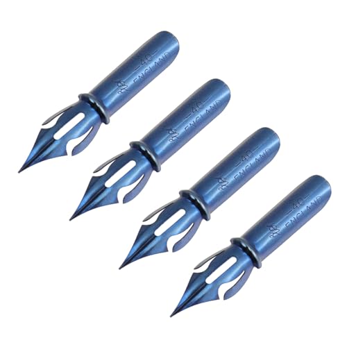 Chinflly 12 Stück Dip Pen Ersatz Stahl Kürbisse Kalligraphie Federn zum Schreiben Malen Chinflly 12 Stück Dip Pen Ersatz Stahl Kürbisse Kalligraphie Federn zum Schreiben Malen von Chinflly