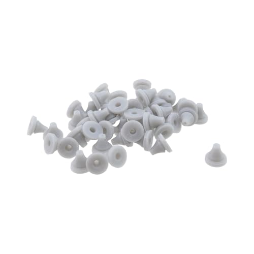 Chinflly Duschkopfdüsen Ersatzteile, Universal-Silikon-Sprühloch-Unterlegscheibe, runde Spitzen, Duschkopf, Regenduschkopf, Handbrause-Kombination, 50 Stück Chinflly Duschkopfdüsen Ersatzteile, Universal-Silikon-Sprühloch-Unterlegscheibe, runde Spitzen, Duschkopf, Regenduschkopf, Handbrause-Kombination, 50 Stück von Chinflly