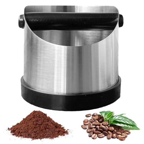 Abklopfbehälter für Siebträger, 700ml Edelstahl kaffeesatz abschlagbehälter, Knock Box,Kaffee Sammeln & Recyceln Zubehör für Küche Café Restaurant Büro Abklopfbehälter für Siebträger, 700ml Edelstahl kaffeesatz abschlagbehälter, Knock Box,Kaffee Sammeln & Recyceln Zubehör für Küche Café Restaurant Büro von Chingcoo