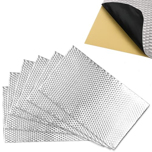 Alubutyl 2mm Selbstklebende Dämpfmatte,6 Stück Dämmmatte selbstklebend Anti Dröhn Matte, 40x25cm Auto Dämmung Selbstklebende Anti Dröhn Dämmmatte,Fahrzeugdämmung Alubutyl 2mm Selbstklebende Dämpfmatte,6 Stück Dämmmatte selbstklebend Anti Dröhn Matte, 40x25cm Auto Dämmung Selbstklebende Anti Dröhn Dämmmatte,Fahrzeugdämmung von Chingcoo