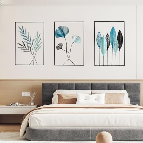 Chingcoo Wanddeko Metall,3er Moderne Wandornament Heimdekoration,Metall Wandskulptur, Metallbilder Wanddeko als perfekte Deko Wohnzimmer Schlafzimmer Schwarze Chingcoo Wanddeko Metall,3er Moderne Wandornament Heimdekoration,Metall Wandskulptur, Metallbilder Wanddeko als perfekte Deko Wohnzimmer Schlafzimmer Schwarze von Chingcoo