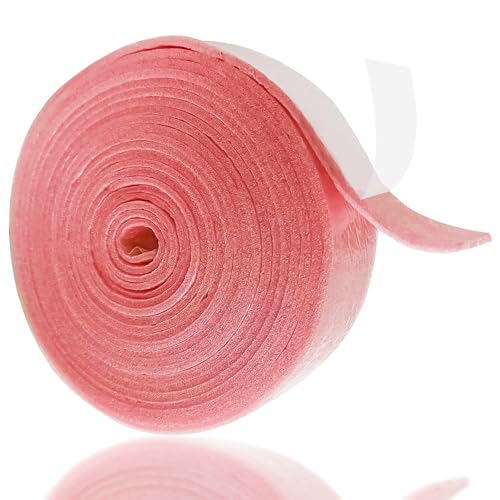 Randdämmstreifen - 50mm x 5mm x 10m - Randdämmstreifen Selbstklebend, Randdämmstreifen für Ausgleichsmasse, Selbstklebend Randdämmung Behnfugenband für Fußbodenheizung Estrich Abdichtung von Chingcoo