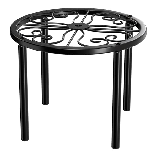 Chinpakden Pflanzenständer Pflanzenhalter - 7,9 x 7,9 x 5,9 Zoll Blumenständer für Garten Innenhof, robustes Pflanzenregal für mehrere Pflanzen drinnen oder draußen, Schwarz Chinpakden Pflanzenständer Pflanzenhalter - 7,9 x 7,9 x 5,9 Zoll Blumenständer für Garten Innenhof, robustes Pflanzenregal für mehrere Pflanzen drinnen oder draußen, Schwarz von Chinpakden