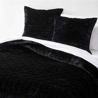 Schwarzes Bettwäsche-Set, Seidensamt-Trösterdecke, Bettdecke, Tagesdecke, Luxusbettwäsche, Schlafzimmerdekor, Bestes Geschenk Für Alle Schwarzes Bettwäsche-Set, Seidensamt-Trösterdecke, Bettdecke, Tagesdecke, Luxusbettwäsche, Schlafzimmerdekor, Bestes Geschenk Für Alle von Chinsulee