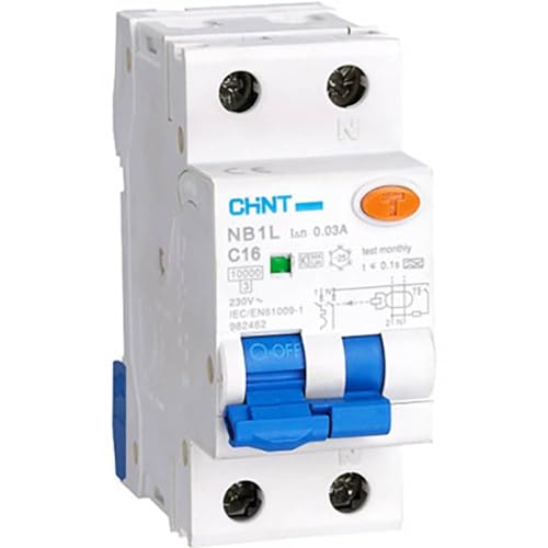 Chint 203007 Fehlerstrom-Schutzschalter 1polig 16 A von Chint