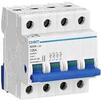Chint 398108 Hauptschalter Blau, Weiß 4polig 40A 240 V, 415V 1St. von Chint