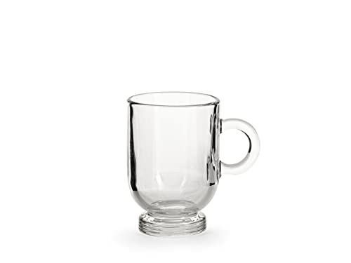 Chio 8003512850882 6 TZ VTR Caffe' Amsterdam 8, Glass, White von HOME