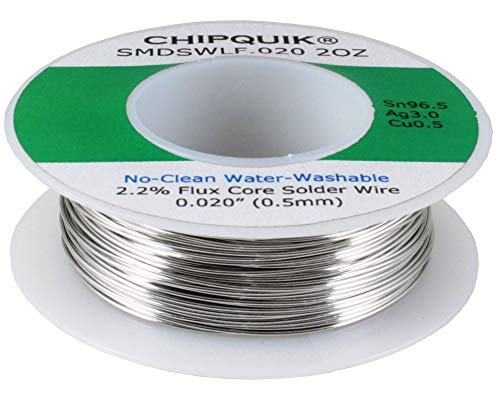 Lötdraht-Beutel 305 mit einem nicht-sauberen Flussmittelkern 0,02 Durchmesser, 56,7 g Lötdraht-Beutel 305 mit einem nicht-sauberen Flussmittelkern 0,02 Durchmesser, 56,7 g von Chip Quik