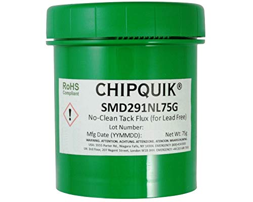 Tack Flux no clean SMD291NL in 75 gram Jar Tack Flux no clean SMD291NL in 75 gram Jar von Chip Quik