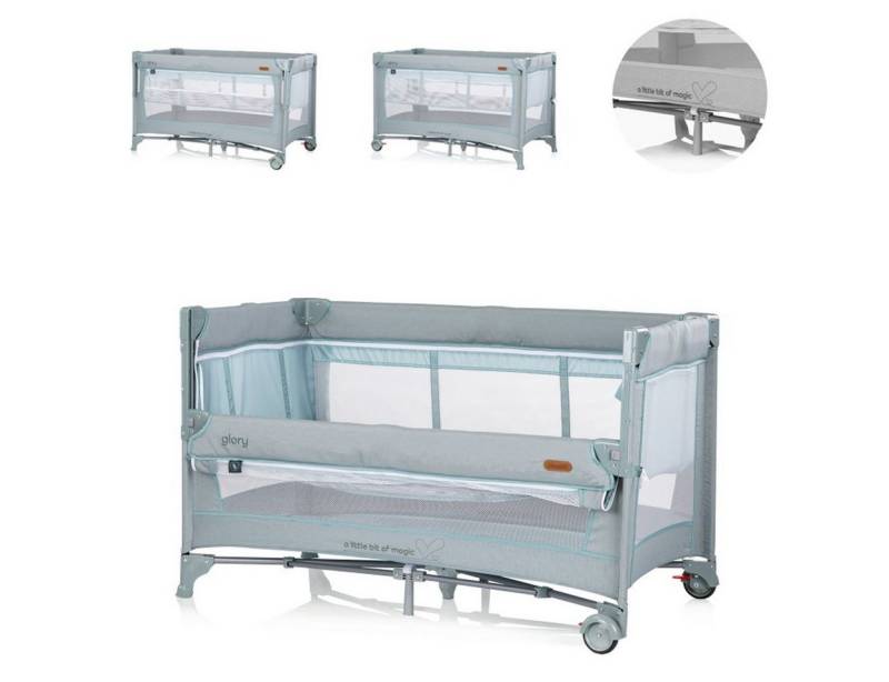 Chipolino Baby-Reisebett Reisebett Glory 2 Ebenen, Matratze Räder zusammenklappbar Tragetasche Chipolino Baby-Reisebett Reisebett Glory 2 Ebenen, Matratze Räder zusammenklappbar Tragetasche von Chipolino
