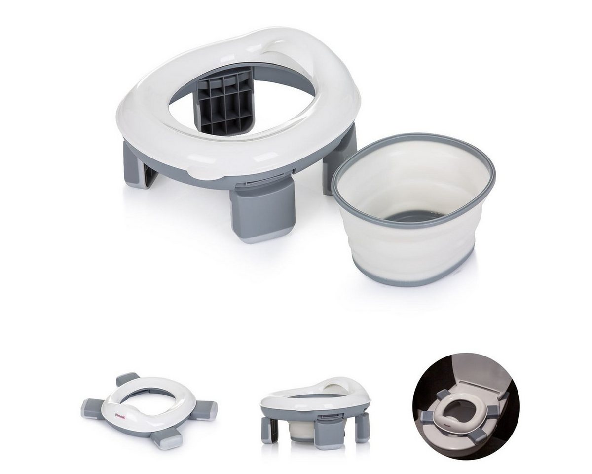 Chipolino Baby-Toilettensitz Toilettentrainer 2 in1 Viaggio, 15 cm, faltbar Tragetasche ergonomische Form Chipolino Baby-Toilettensitz Toilettentrainer 2 in1 Viaggio, 15 cm, faltbar Tragetasche ergonomische Form von Chipolino
