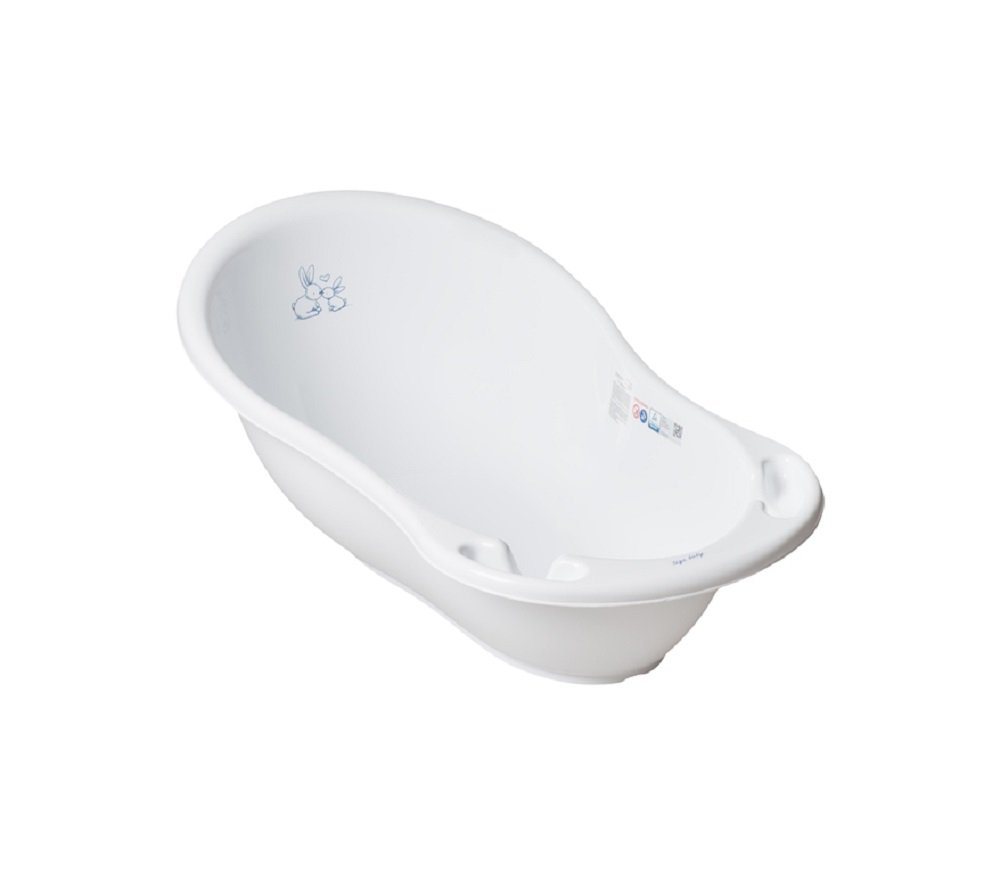 Chipolino Babybadewanne Babybadewanne Marea Hase, 102 cm lang, Ablagefächer, ab Geburt von Chipolino