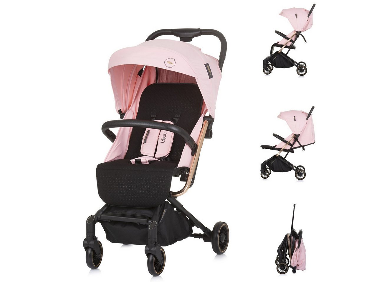 Chipolino Kinder-Buggy Kinderwagen, Buggy Bijou, Aluminiumrahmen Aufbewahrungskorb EVA-Reifen Chipolino Kinder-Buggy Kinderwagen, Buggy Bijou, Aluminiumrahmen Aufbewahrungskorb EVA-Reifen von Chipolino