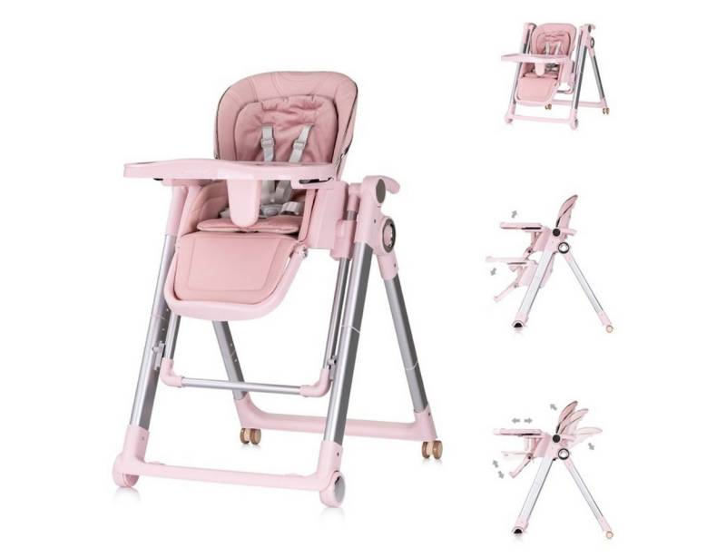 Chipolino Kombihochstuhl Hochstuhl 2 in 1 Super Chef, Babyschaukel, Fußstütze, klappbar von Chipolino