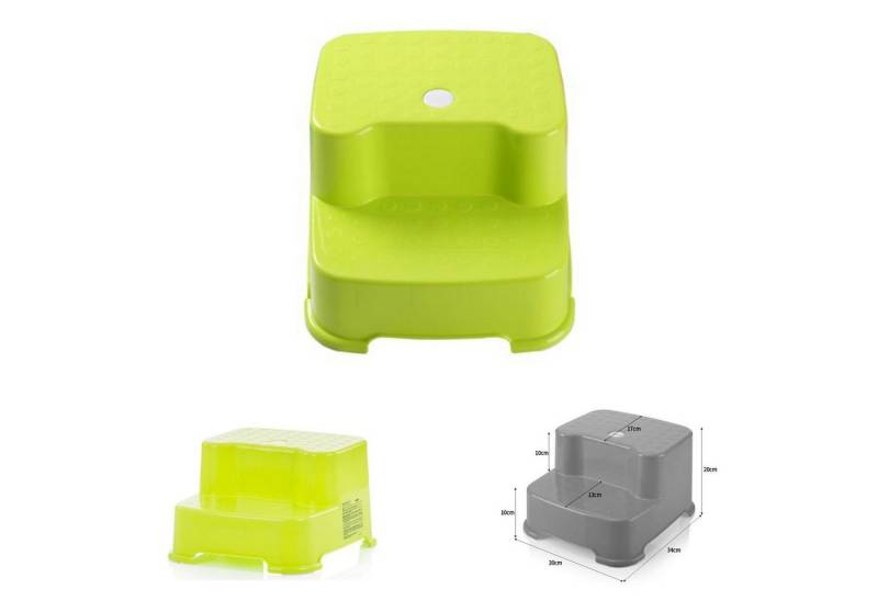 Chipolino Tritthocker Kinder Tritthocker (1 St), BabyUp, zweistufiger Badhocker, rutschfest beschichtet von Chipolino
