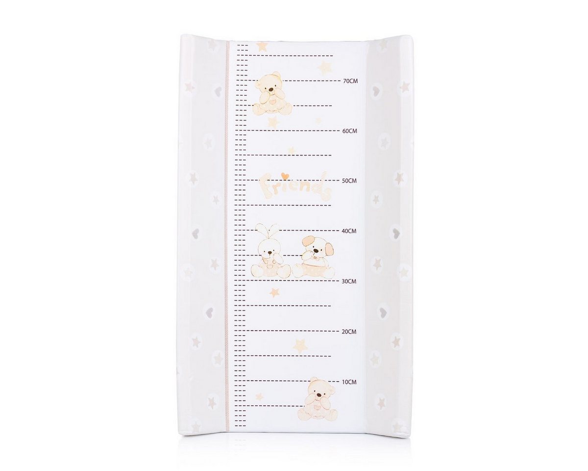 Chipolino Wickelauflage Wickelauflage Comfort 80x47cm (1-tlg), seitlicher Rand Skala von 5 bis 75 cm von Chipolino