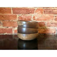 Schöne Handgedrechselte Holzschalen Von Woodbury's Of Shelburne | Moderner Boho-stil Schöne Handgedrechselte Holzschalen Von Woodbury's Of Shelburne | Moderner Boho-stil von ChiyokoCo