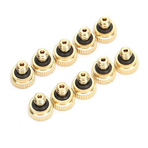 Chiyyak 10 Stück 0,2 Mm Leitungswasser-Niederdruck-Zerstäubungssprühdüse, Nebelkühlung, Sprühdüsen Chiyyak 10 Stück 0,2 Mm Leitungswasser-Niederdruck-Zerstäubungssprühdüse, Nebelkühlung, Sprühdüsen von Chiyyak