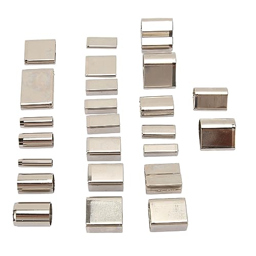 Chiyyak 24-teiliges Leder-Stanzformen-Set, Professionelles -Leder-Stanzwerkzeug aus Kohlenstoffstahl für -Lederhandwerk von Chiyyak