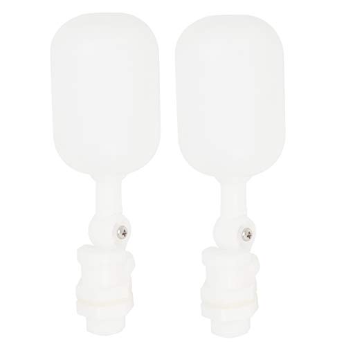 Chiyyak 2PCS G3/8in Außengewinde Kunststoff Schwimmerventil Automatische Wasserstandskontrolle für Wassertank Turm Versorgung von Chiyyak