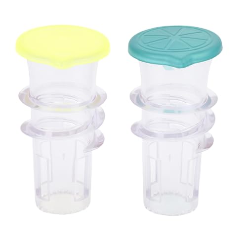 Chiyyak 2pcs Schraube Top Lemon Squeezer PP Tragbare Mini -Handbuch Zitronensaft Squeezer mit Deckel, Orange Press Zum Gewürzen Zum Kochen Chiyyak 2pcs Schraube Top Lemon Squeezer PP Tragbare Mini -Handbuch Zitronensaft Squeezer mit Deckel, Orange Press Zum Gewürzen Zum Kochen von Chiyyak