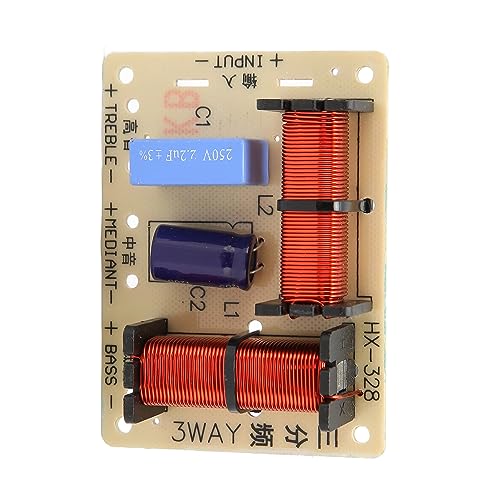 Chiyyak 3-Wege-Crossover, Audiofrequenz-Teiler, Verbesserte Klangqualität, Gute Leitfähigkeits Hochtöner, Kommerzielle Mid-Bus-Board Chiyyak 3-Wege-Crossover, Audiofrequenz-Teiler, Verbesserte Klangqualität, Gute Leitfähigkeits Hochtöner, Kommerzielle Mid-Bus-Board von Chiyyak