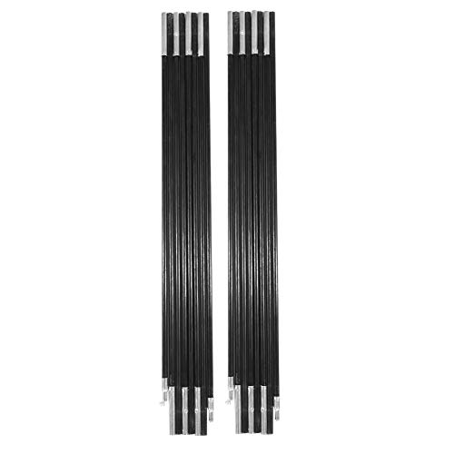 Chiyyak 4,48 M Fiberglas Camping Zelt Stangen Outdoor Stützstangen Markise Rahmen Kit von Chiyyak