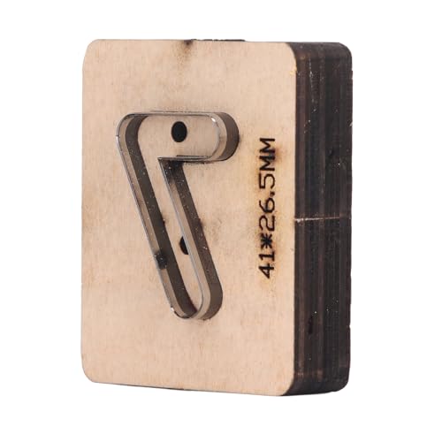 Chiyyak 41 X 265 Mm Leder-Stanzform, Streifenform, Nummer 7, Stanzform für -Handwerk, Schmuckherstellung Chiyyak 41 X 265 Mm Leder-Stanzform, Streifenform, Nummer 7, Stanzform für -Handwerk, Schmuckherstellung von Chiyyak