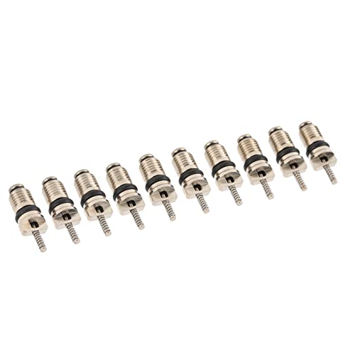 Chiyyak 50pcs Klimaanlage Ventilkernauto -AC -System Hochdruckventilstamm Kern für R134 -Serie von Chiyyak