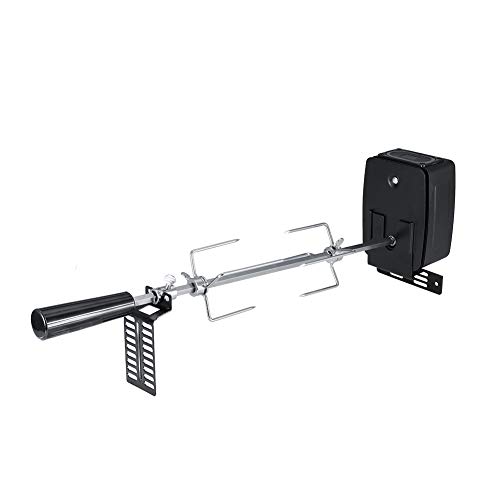 Chiyyak BBQ Rotisserie BBQ Spieß Motor 47×12×10 Universal Rotisserie Kit Für Grill Edelstahl Spieß Stange Fleisch Gabeln Mit Elektromotor Chiyyak BBQ Rotisserie BBQ Spieß Motor 47×12×10 Universal Rotisserie Kit Für Grill Edelstahl Spieß Stange Fleisch Gabeln Mit Elektromotor von Chiyyak