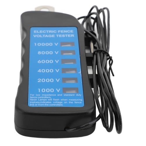 Chiyyak Elektrozaunspannungstester Fehler Finder Digital Handheld Locator Checker Voltmeter Wasserfest Viergeräteausrüstung Chiyyak Elektrozaunspannungstester Fehler Finder Digital Handheld Locator Checker Voltmeter Wasserfest Viergeräteausrüstung von Chiyyak