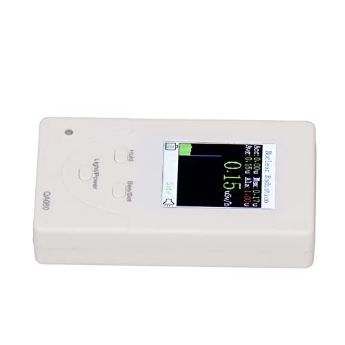 Chiyyak Hand-Nuklearstrahlungsdetektor, USB-Aufladung, Tragbarer Strahlungsdosiszähler mit Batterie Chiyyak Hand-Nuklearstrahlungsdetektor, USB-Aufladung, Tragbarer Strahlungsdosiszähler mit Batterie von Chiyyak