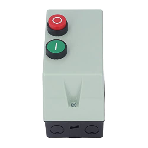 Chiyyak Magnetischer Starter, Wasserdicht, Flammhemmend, Magnetischer Schaltkasten, Einphasig, 220 V, 230 V, 3 Phasen, 380, 400, 9–13 A Chiyyak Magnetischer Starter, Wasserdicht, Flammhemmend, Magnetischer Schaltkasten, Einphasig, 220 V, 230 V, 3 Phasen, 380, 400, 9–13 A von Chiyyak