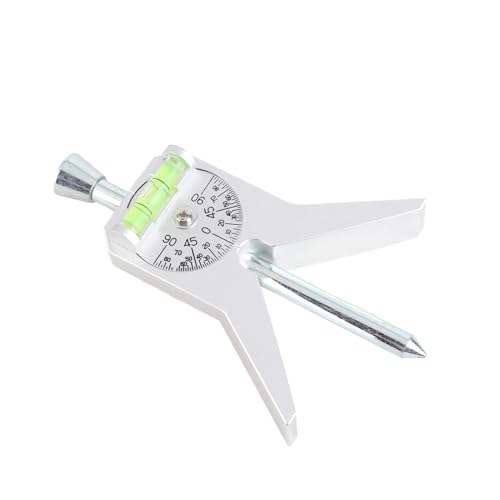 Chiyyak Pipe Center Punch, Einstellbare Sicherheits -Stahl -Stahl -Skala -Rohrmarker -Zentrierwerkzeug mit Y -Basis, Zum Einstellen von Mittellinien und Markierungsfugen von Chiyyak