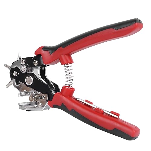 Chiyyak Punch-Zange, V-förmige Klingen, Sicherer Edelstahl, Ergonomische Lederloch-Puncher für Handwerks Chiyyak Punch-Zange, V-förmige Klingen, Sicherer Edelstahl, Ergonomische Lederloch-Puncher für Handwerks von Chiyyak