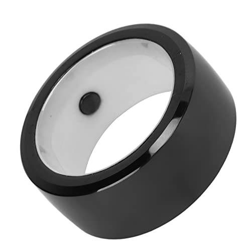 Chiyyak R5 NFC Smart Ring Ceramic Multifunktional Intelligent Tragbarer Universal Sensing NFC Ring 128 GB für Mobiltelefon (L) von Chiyyak