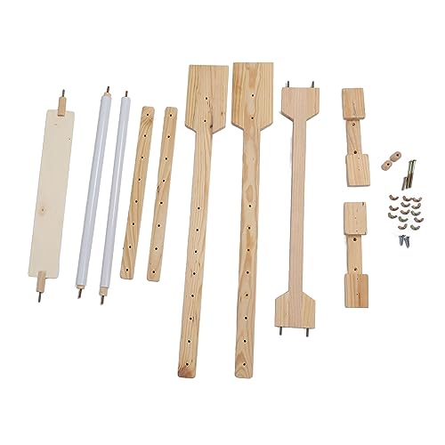 Chiyyak Rotierende Stickrahmenständer, Leicht zu Montieren, 360 Grad Rotatable Pinewood PVC, Stabiler und Glattes Kreuzstick -Stickrahmenhalter für Kunsthandwerk Chiyyak Rotierende Stickrahmenständer, Leicht zu Montieren, 360 Grad Rotatable Pinewood PVC, Stabiler und Glattes Kreuzstick -Stickrahmenhalter für Kunsthandwerk von Chiyyak