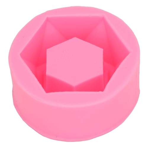 Chiyyak Silikonblütenschimmelpilze Hex Wiederverwendbares Saftiges Pflanzgefäß für Kuchenschokolade Aromatherapie von Chiyyak