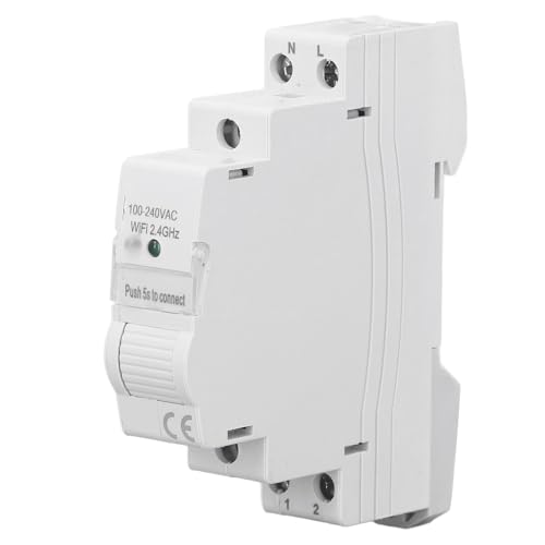 Chiyyak Smart Energy Messgerät, Smart Meter AC100-240V -Spannung Display Kleiner PC für Warmwasserbereiter von Chiyyak