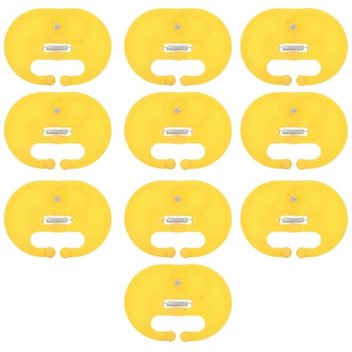 Chiyyak Wachentwöhnungsring, 10 Kuhnasen -Dorn -Frühlingsschloss, Herbstprävention für Viehbetriebe Chiyyak Wachentwöhnungsring, 10 Kuhnasen -Dorn -Frühlingsschloss, Herbstprävention für Viehbetriebe von Chiyyak