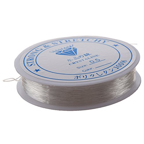 Chnegral 1 Spule 20 Meter langer Nylonfaden fuer z.B. Herstellung von Halsketten und Armbaender Chnegral 1 Spule 20 Meter langer Nylonfaden fuer z.B. Herstellung von Halsketten und Armbaender von Chnegral