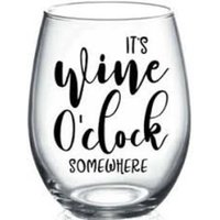 1 Glas Stemless Weingläser Kann Mit Einem Namen, Strass Oder Glitzer Personalisiert Werden von Chocol8CraftsConfect