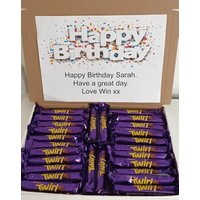 Personalisierte Twirl Schokoladen Box. Geburtstagsgeschenk Weihnachtsgeschenk Süßwarenauswahl Leckerbissen. Multiple Bar Überraschungsbox von ChocolateAndSweetsGB