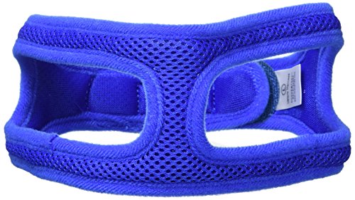 ChokeFree Velpro Haustier-Schultergeschirr, Netzgewebe, 45,7 cm, Blau von ChokeFree