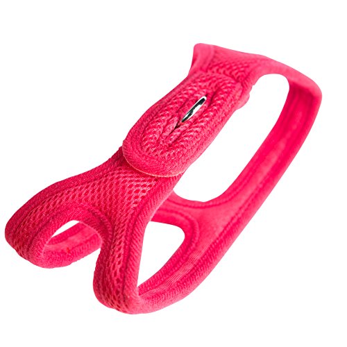 ChokeFree Velpro Mesh Pet Shoulder Harness Collar, 14", Red von ChokeFree