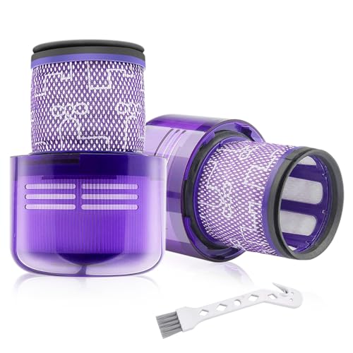 Filter V11 V15 für Dyson V11 V15 SV14 SV17 SV22 Absolute Animal Detect Extra Pro Torque Drive Staubsauger, Chonphan Waschbar Ersatzfilter V11 mit Reinigungsbürste, Ersetzen # DY-970013-02 (2 Stück) Filter V11 V15 für Dyson V11 V15 SV14 SV17 SV22 Absolute Animal Detect Extra Pro Torque Drive Staubsauger, Chonphan Waschbar Ersatzfilter V11 mit Reinigungsbürste, Ersetzen # DY-970013-02 (2 Stück) von Chonphan