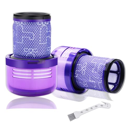 Filter V12 für Dyson V12 Detect Slim Absolute Extra Staubsauger, Chonphan Waschbar Ersatzfilter V12 Hepa Filter mit Reinigungsbürste, Ersetzen Sie # 971517-01 (2 Stück) Filter V12 für Dyson V12 Detect Slim Absolute Extra Staubsauger, Chonphan Waschbar Ersatzfilter V12 Hepa Filter mit Reinigungsbürste, Ersetzen Sie # 971517-01 (2 Stück) von Chonphan