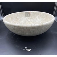 Marmor Weiß Mozaic Sink von ChoquDesign